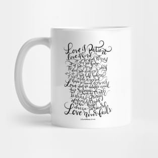 Love is Patient, Love is Kind - 1 Corinthians 13:4~8 Mug